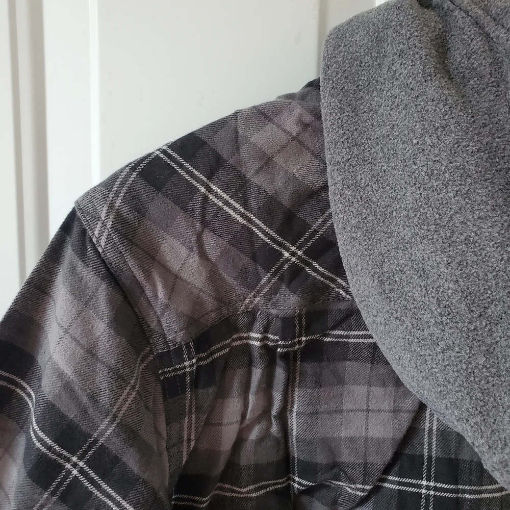 NWT Columbia Men's 'Flare Gun' Stretch Flannel Hoodie, Shacket